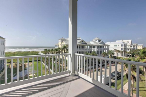 Luxurious Galveston Home with Balconies and Beach View